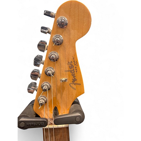 Used Fender Duo Sonic Daphne Blue Solid Body Electric Guitar