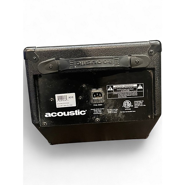Used Acoustic AG15 15W 1X8 Acoustic Guitar Combo Amp