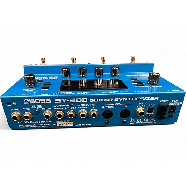 Used BOSS SY300 Guitar Synthesizer Effect Pedal