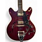 Used Guild Starfire V Trans Red Hollow Body Electric Guitar