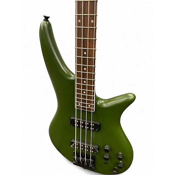 Used Jackson X SERIES SPECTRA IV ARMY DRAB Electric Bass Guitar