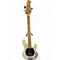 Used Ernie Ball Music Man Stingray 4 String Olympic White Electric Bass Guitar thumbnail