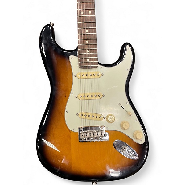 Used 2023 Fender American Professional II Stratocaster 2 Tone Sunburst Solid Body Electric Guitar