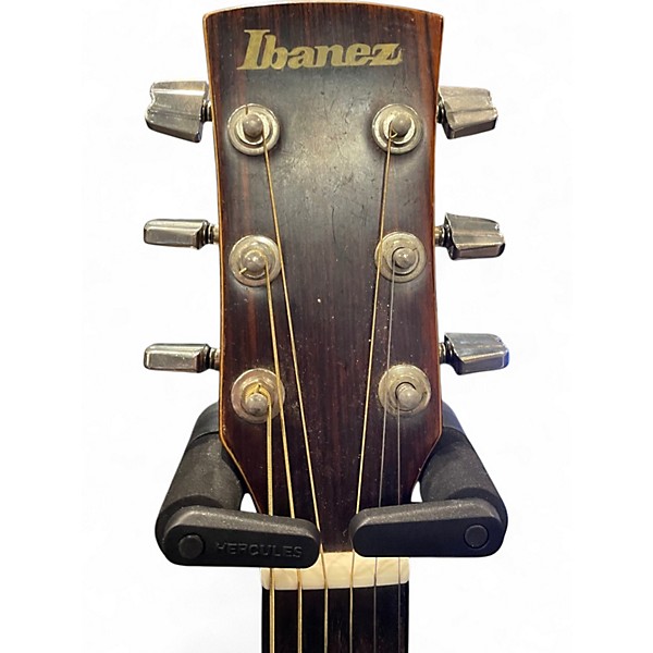 Used Ibanez aw20 Natural Acoustic Guitar