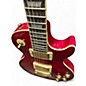 Used Glen Burton les paul Candy Apple Red Solid Body Electric Guitar