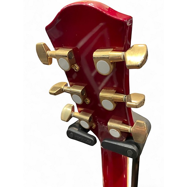 Used Glen Burton les paul Candy Apple Red Solid Body Electric Guitar