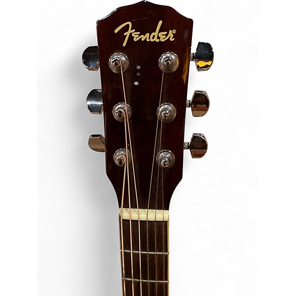 Used Fender FA100 Natural Acoustic Guitar