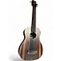 Used Kala Striped Ebony Round Wound String Acoustic-Electric U-Bass dark natural Ukulele thumbnail