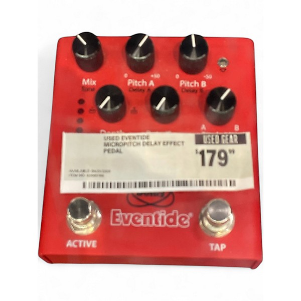 Used Eventide MICROPITCH DELAY Effect Pedal