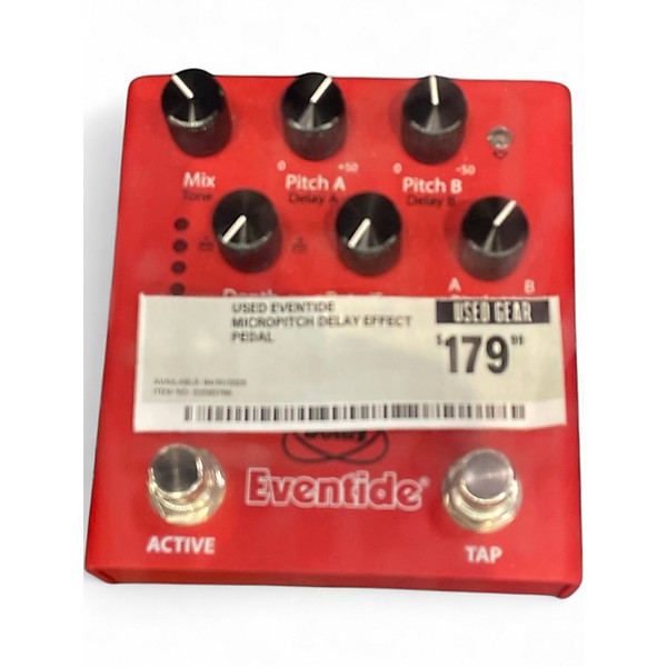 Used Eventide MICROPITCH DELAY Effect Pedal