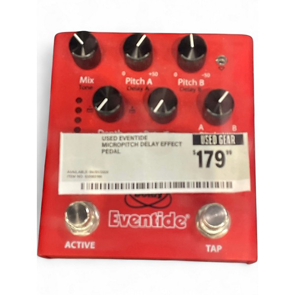 Used Eventide MICROPITCH DELAY Effect Pedal