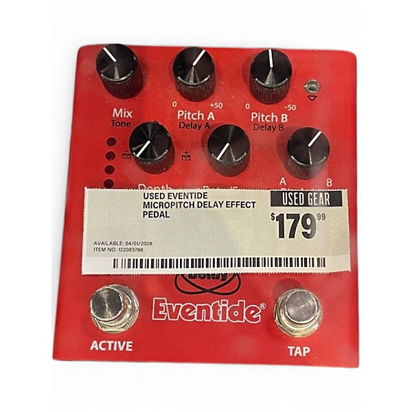Used Eventide MICROPITCH DELAY Effect Pedal
