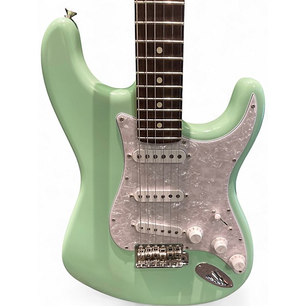 Used Fender Cory Wong Stratocaster Surf Green Solid Body Electric Guitar