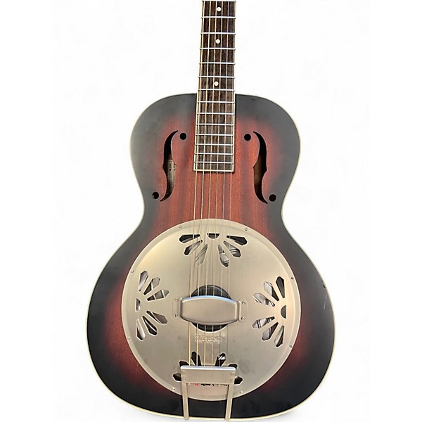 Used Gretsch Guitars G9240 Alligator Biscuit Round Neck Vintage Sunburst Resonator Guitar