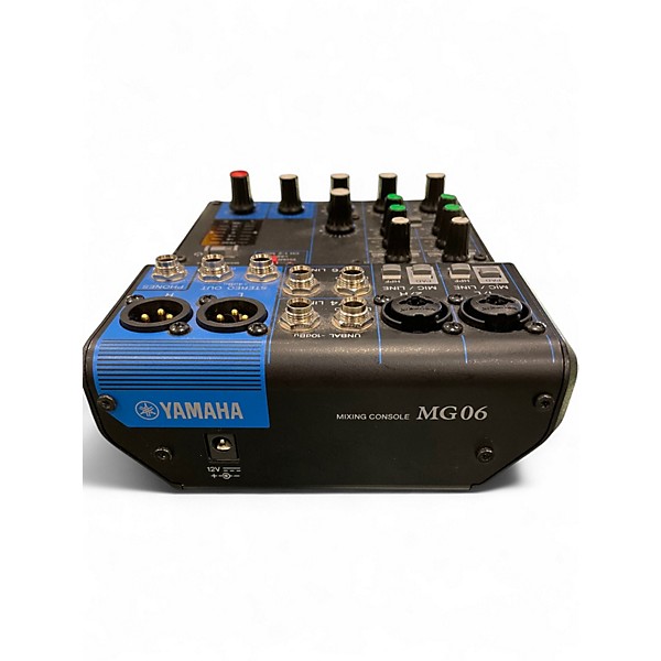 Used Yamaha MG06 Unpowered Mixer