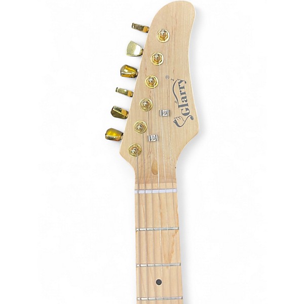 Used Glarry S TYPE Red Solid Body Electric Guitar