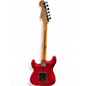 Used Fender STRATOCASTER SCREAMADELICA RED Solid Body Electric Guitar