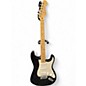 Used 2000s Fender Standard Stratocaster MIM Black Solid Body Electric Guitar thumbnail