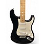 Used 2000s Fender Standard Stratocaster MIM Black Solid Body Electric Guitar