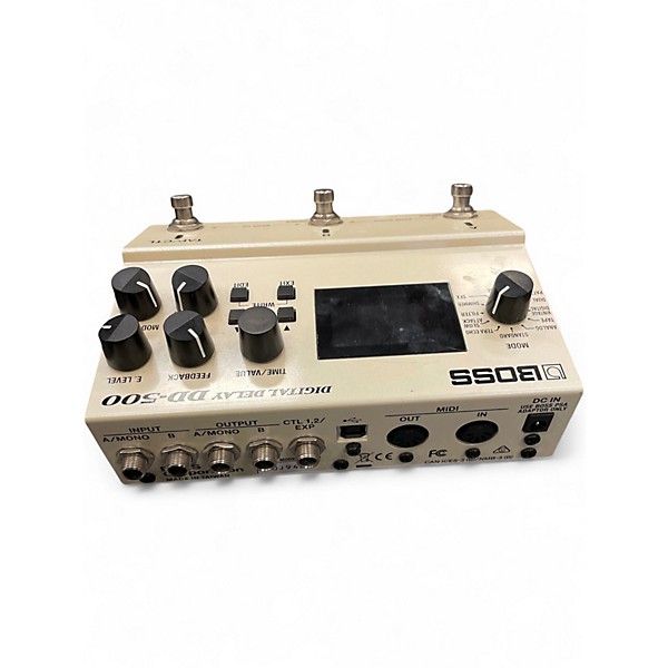 Used BOSS DD500 Digital Delay Effect Pedal