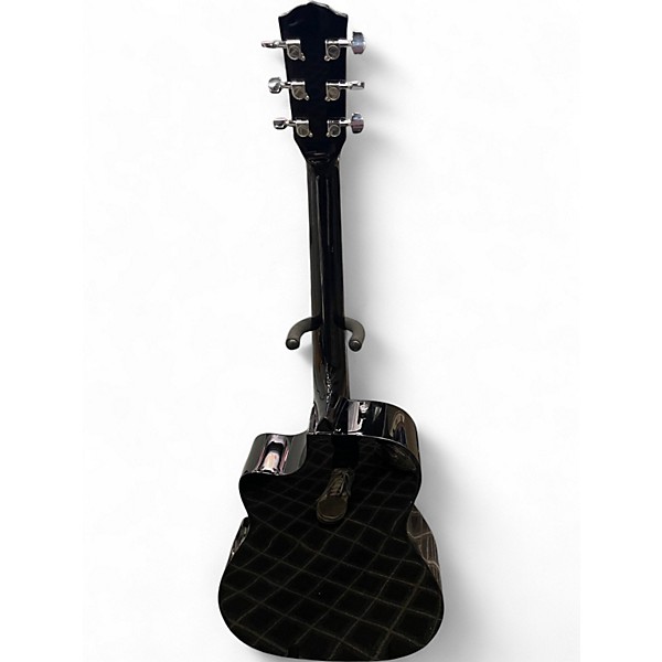 Used Fender CC60SCE Black Acoustic Electric Guitar