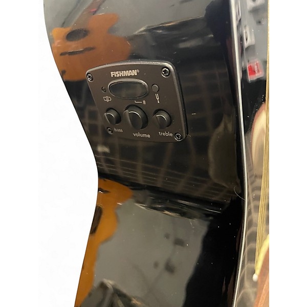 Used Fender CC60SCE Black Acoustic Electric Guitar