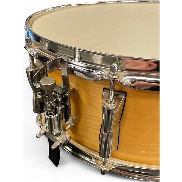 Used Yamaha 5.5X14 Stage Custom Snare Natural Drum