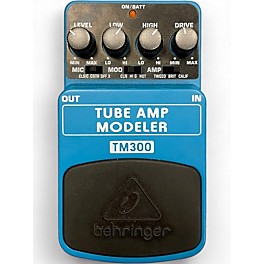 Used Behringer TM300 Tube Amp Modeler Effect Pedal