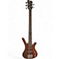 Used Warwick Corvette 5 GERMAN PRO Walnut Electric Bass Guitar