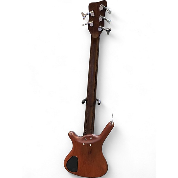 Used Warwick Corvette 5 GERMAN PRO Walnut Electric Bass Guitar
