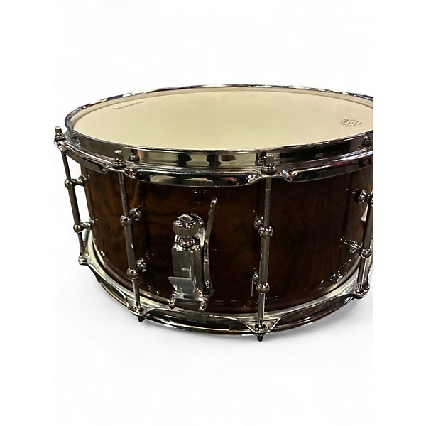 Used Ludwig 6.5X14 UNIVERSAL SNARE Walnut Drum