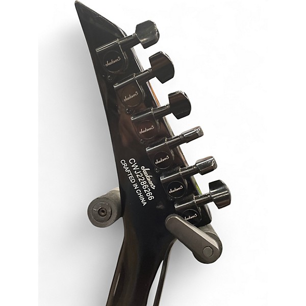 Used Jackson JS22 Dinky Minion Silver Burst Solid Body Electric Guitar