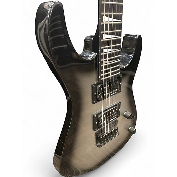 Used Jackson JS22 Dinky Minion Silver Burst Solid Body Electric Guitar