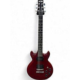 Used Ibanez GIO gax70 Trans Red Solid Body Electric Guitar