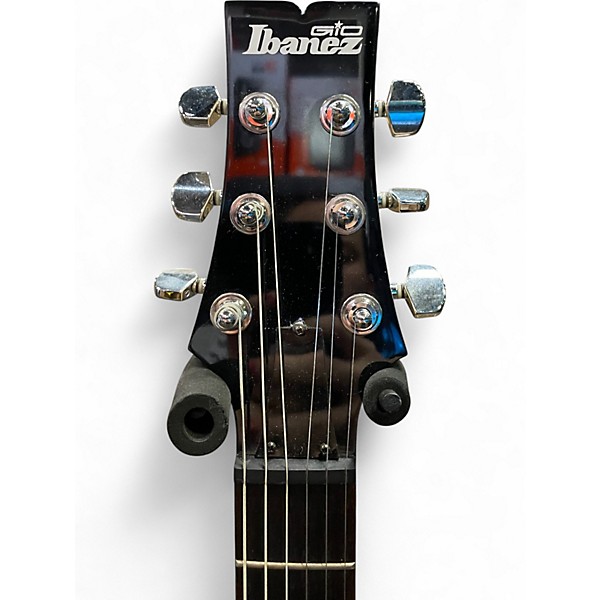 Used Ibanez GIO gax70 Trans Red Solid Body Electric Guitar