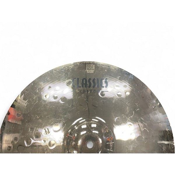 Used MEINL 16in CLASSICS CUSTOM MEDIUM CRASH Cymbal
