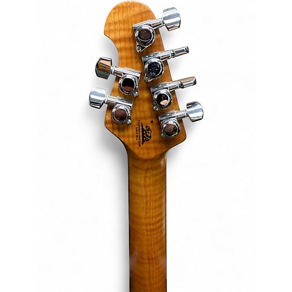 Used 2016 Ernie Ball Music Man Luke III BOHDI BLUE Solid Body Electric Guitar