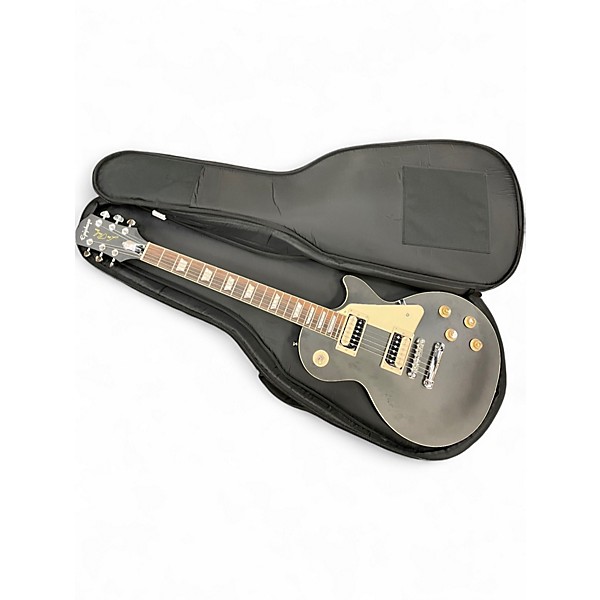 Used Epiphone Les Paul Traditional Pro IV Worn Ebony Solid Body Electric Guitar