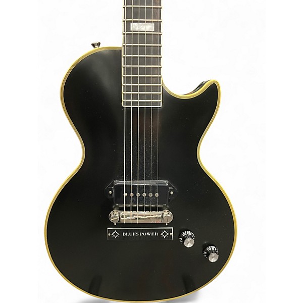 Used Epiphone Jared James Nichols 'Old Glory" Les Paul Black Solid Body Electric Guitar