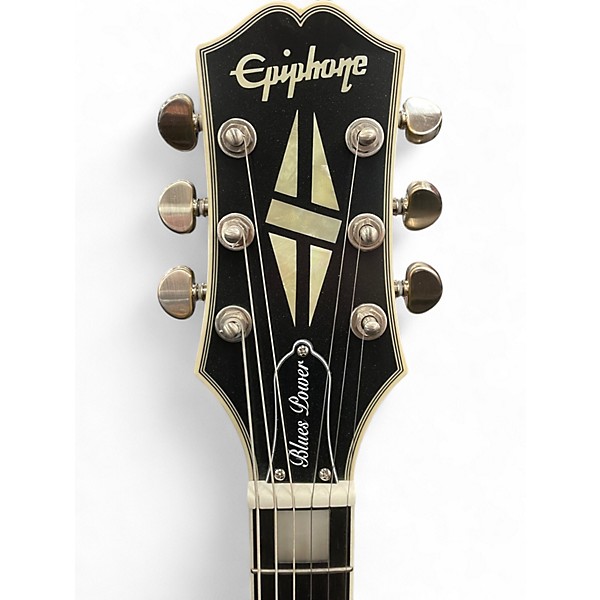 Used Epiphone Jared James Nichols 'Gold Glory" Les Paul Gold Top Solid Body Electric Guitar