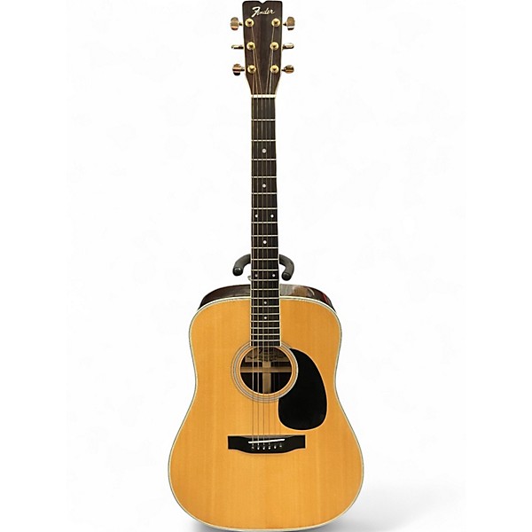 Used 1970s Fender F-95 Natural Acoustic Guitar