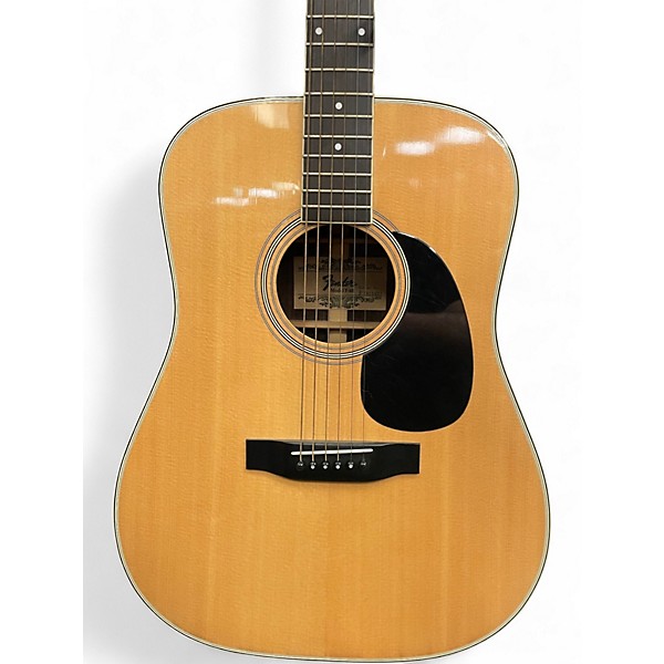 Used 1970s Fender F-95 Natural Acoustic Guitar
