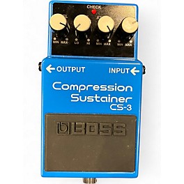 Used BOSS CS3 Compressor Sustainer Effect Pedal