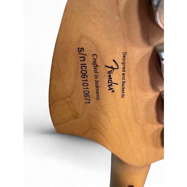 Used Squier STRATOCASTER RED Solid Body Electric Guitar