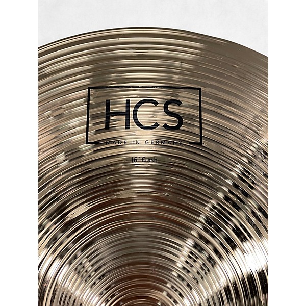 Used MEINL 16in HCS Crash Cymbal