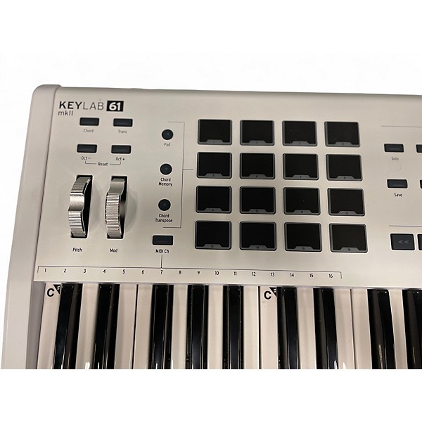 Used Arturia Keylab MKII 61 Key White MIDI Controller