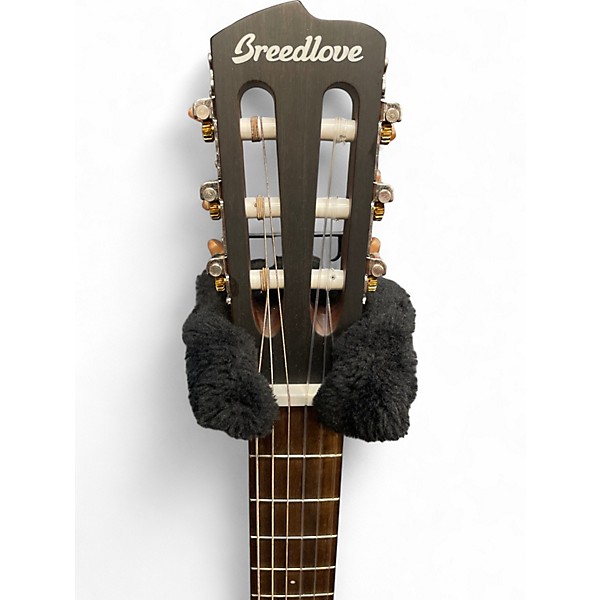 Used Breedlove Discovery S Concert CE Nylon Natural Acoustic Electric Guitar