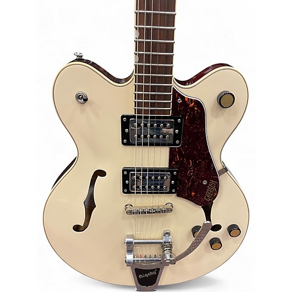 Used Gretsch Guitars G2622T Vintage White Hollow Body Electric Guitar