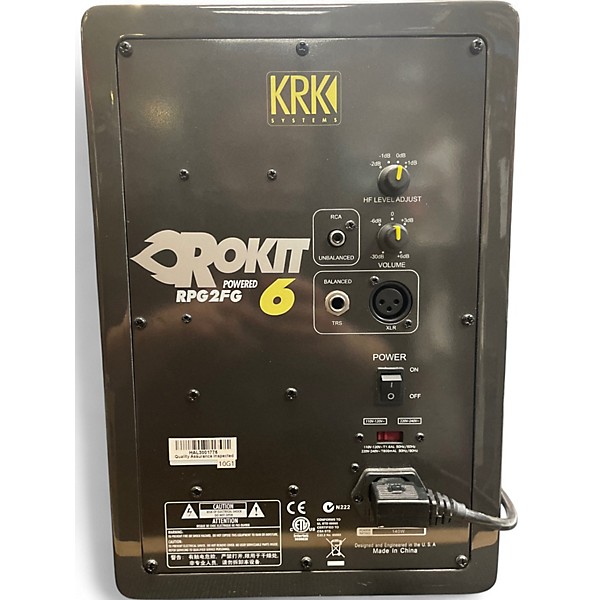 Used KRK ROCKIT 6 RPG2FG Powered Monitor