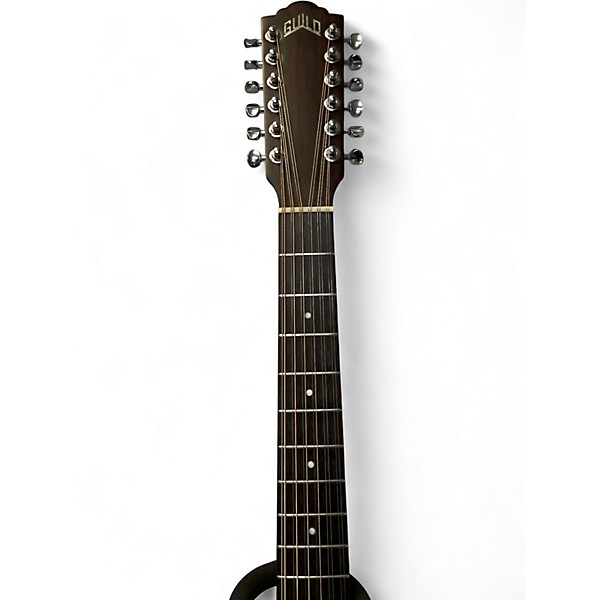 Used Guild F-2512E Natural 12 String Acoustic Electric Guitar